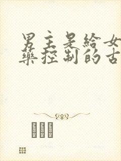 男主是给女主喂药控制的古言