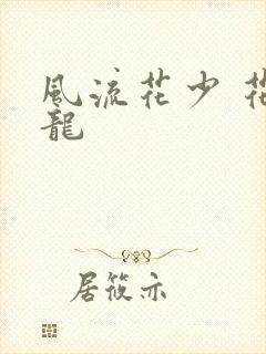 风流花少 花睿龙