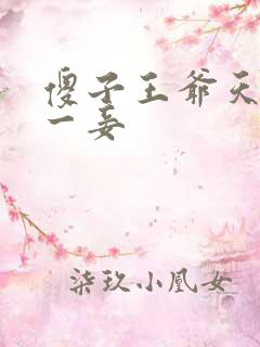 傻子王爷天下第一妾