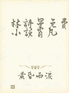 林诗曼免费全文小说肖凡