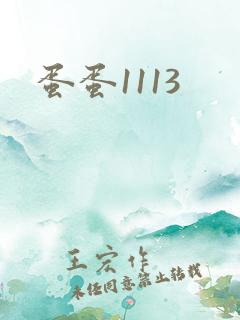 蛋蛋1113