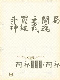 斗罗之开局签到神级武魂