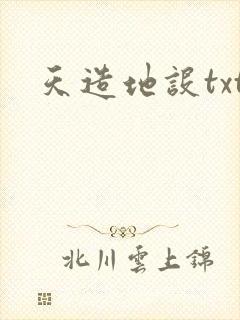 天造地设txt