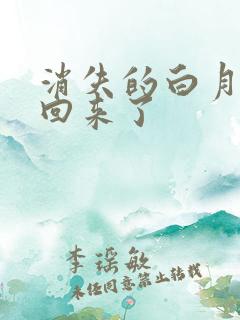 消失的白月光又回来了