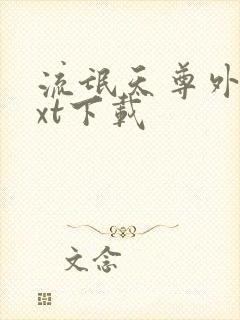 流氓天尊外传txt下载