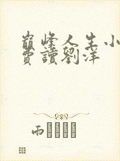 巅峰人生小说免费读刘洋