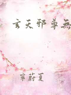 玄天邪尊无弹窗