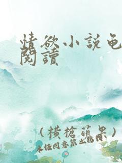 情欲小说龟全文阅读