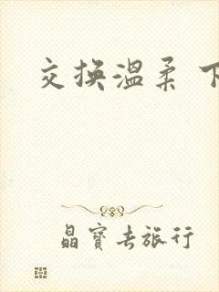 交换温柔 下载