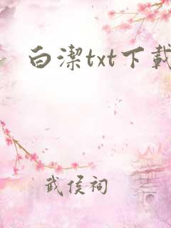 白洁txt下载