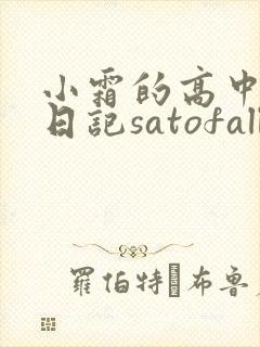 小霜的高中成长日记satofall