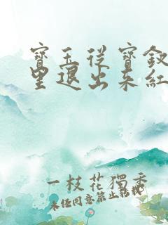 宝玉从宝钗身体里退出来红楼春