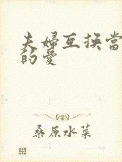 夫妇互换当面做的爱