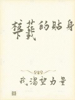 校花的贴身保镖下载