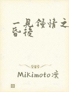 一见钟情之婚前昏后