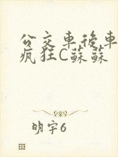 公交车后车座的疯狂C苏苏