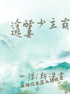 冷酷少主霸宠小逃妻