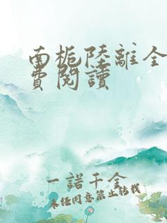 南栀陆离全文免费阅读