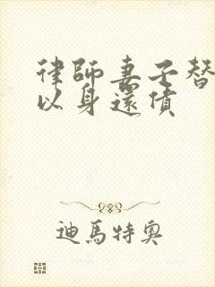 律师妻子替丈夫以身还债