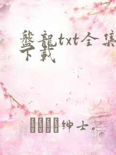 盘龙txt全集下载