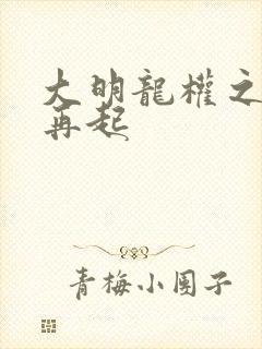 大明龙权之风云再起