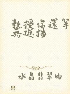教授你还等什么无遮挡