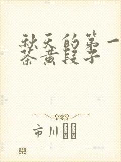 秋天的第一杯奶茶黄段子