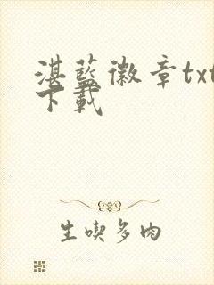 湛蓝徽章txt下载