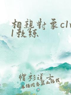 相亲对象c1v1教练