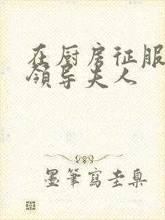 在厨房征服美丽领导夫人