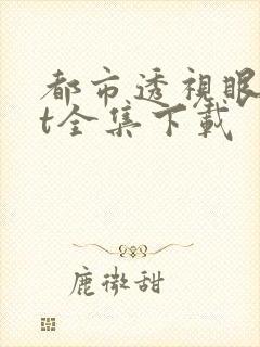 都市透视眼txt全集下载