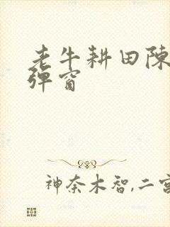 老牛耕田陈雪无弹窗