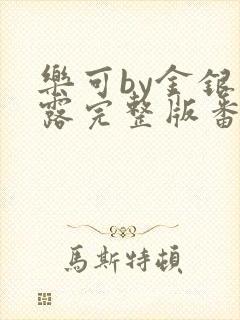 乐可by金银花露完整版番外