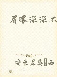 眉眼深深不藏你