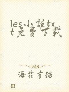les小说txt免费下载