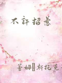 不许招惹