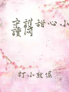 守护甜心小说阅读网