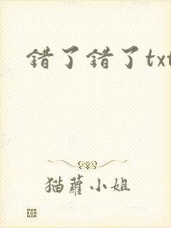 错了错了txt