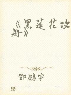 《黑莲花攻略手册》
