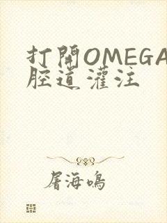 打开OMEGA腔道灌注