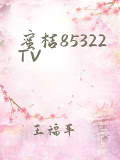 蜜桔85322TV