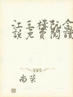 江玉楼阮念笙小说免费阅读