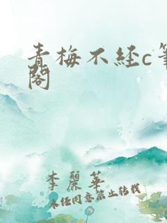青梅不经c笔趣阁