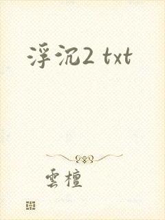 浮沉2 txt