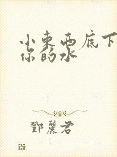 小东西底下都是你的水