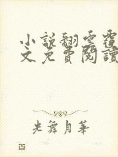 小说翻云覆雨全文免费阅读