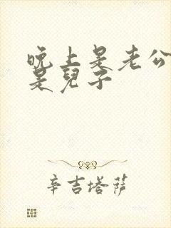 晚上是老公白天是儿子