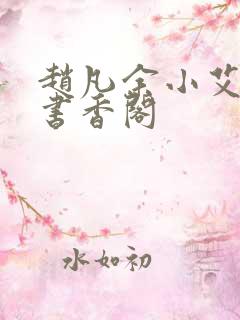 赵凡余小艾白毅书香阁