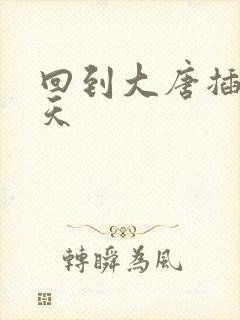 回到大唐插武则天