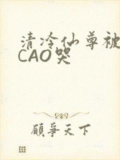 清冷仙尊被强制CAO哭